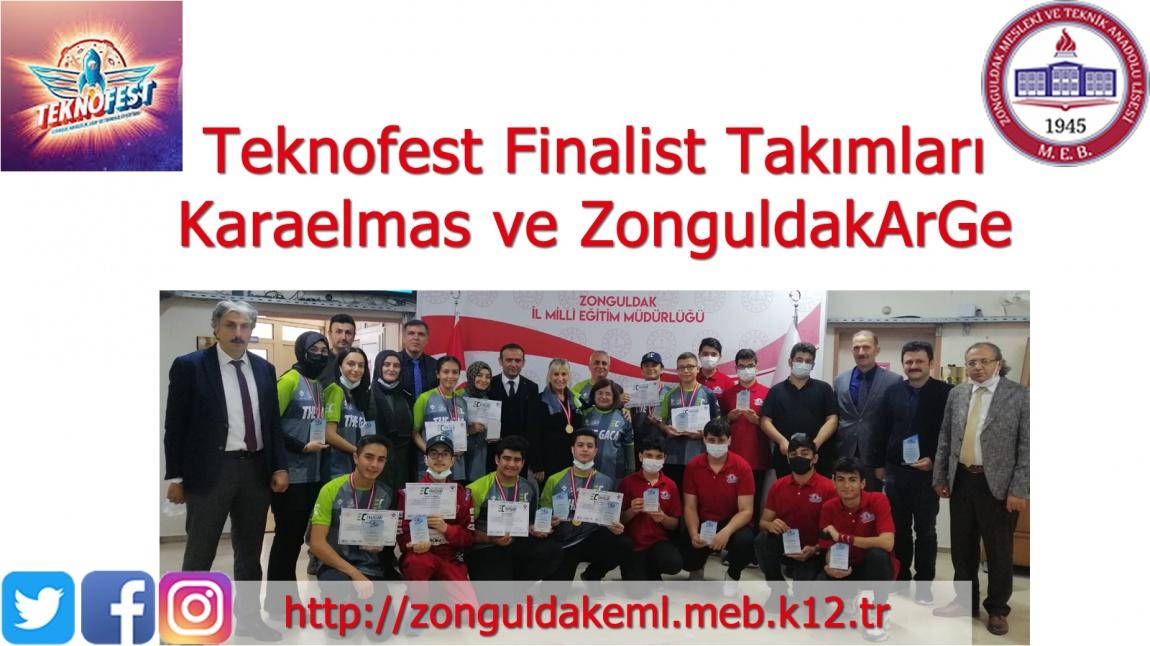 Okulumuz Teknofest Finalist Takımları Karaelmas ve ZonguldakArGe İl Milli Eğitim Müdürümüz Tarafından Kabul Edildi.