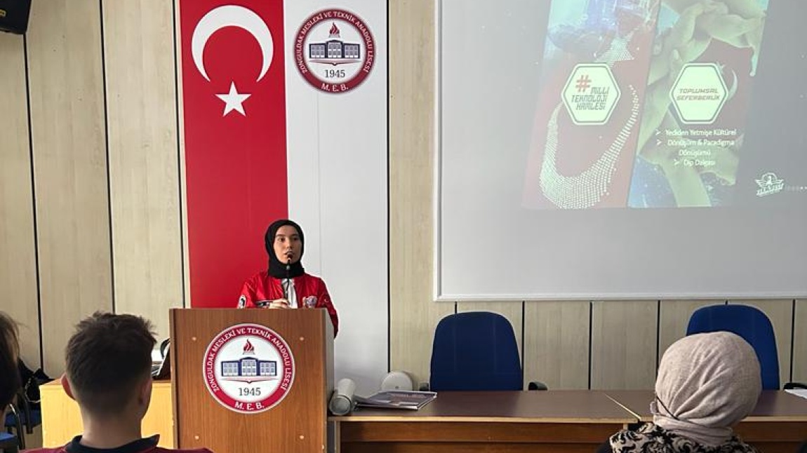 Zonguldak Mesleki ve Teknik Anadolu Lisesi'nde Teknofest Tanıtımı Gerçekleştirildi