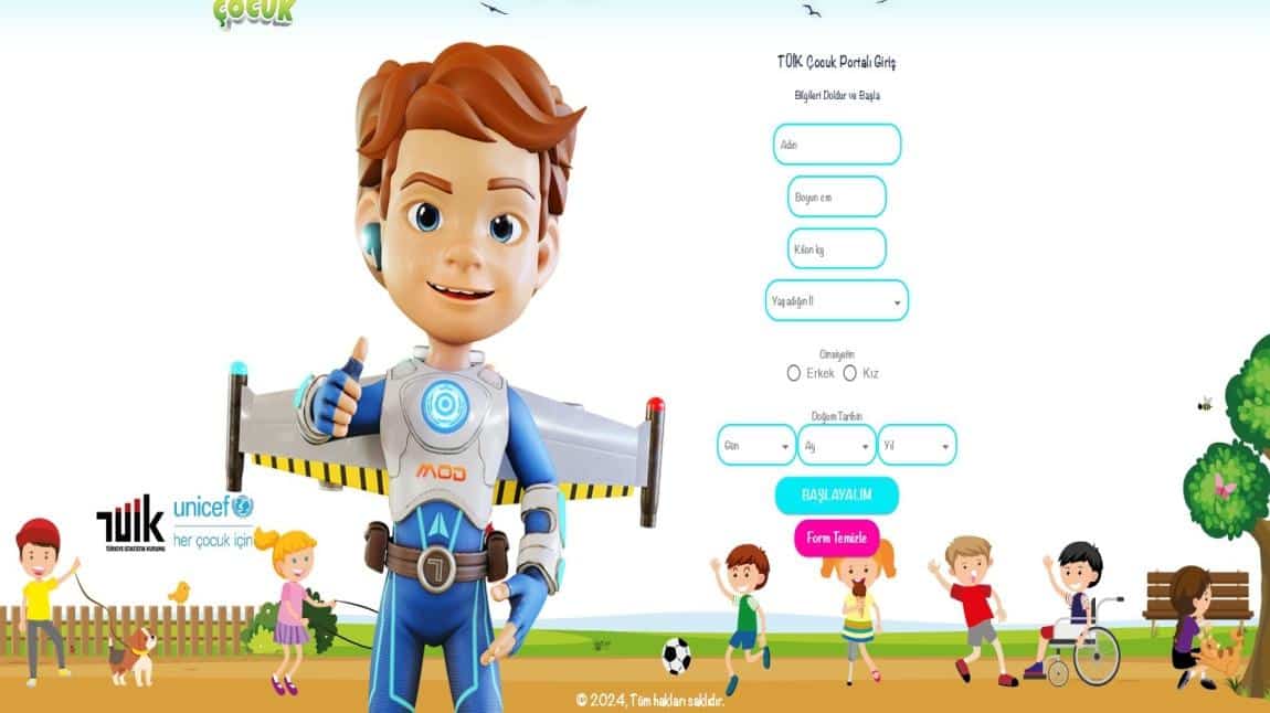 TÜİK Çocuk Portalı